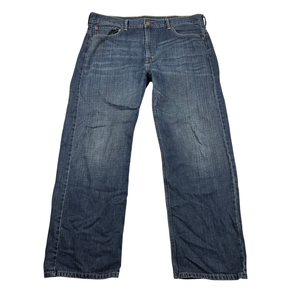 Levis 569 Jeans Mens 38x32 (fits 38x30) Loose Straight Leg Blue Denim Skater